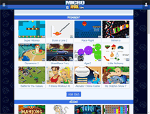 Tablet Screenshot of microjeux.com